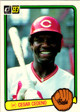 1983 Donruss - #43 Cesar Cedeno