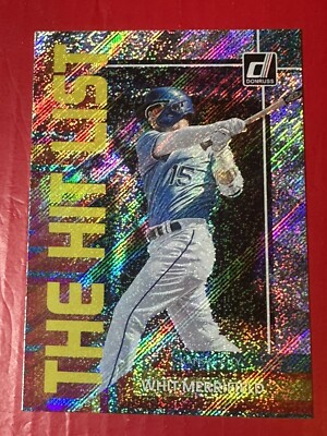 Whit Merrifield 2022 Donruss The Hit List Vector Parallel #THL-6 K.C. Royals