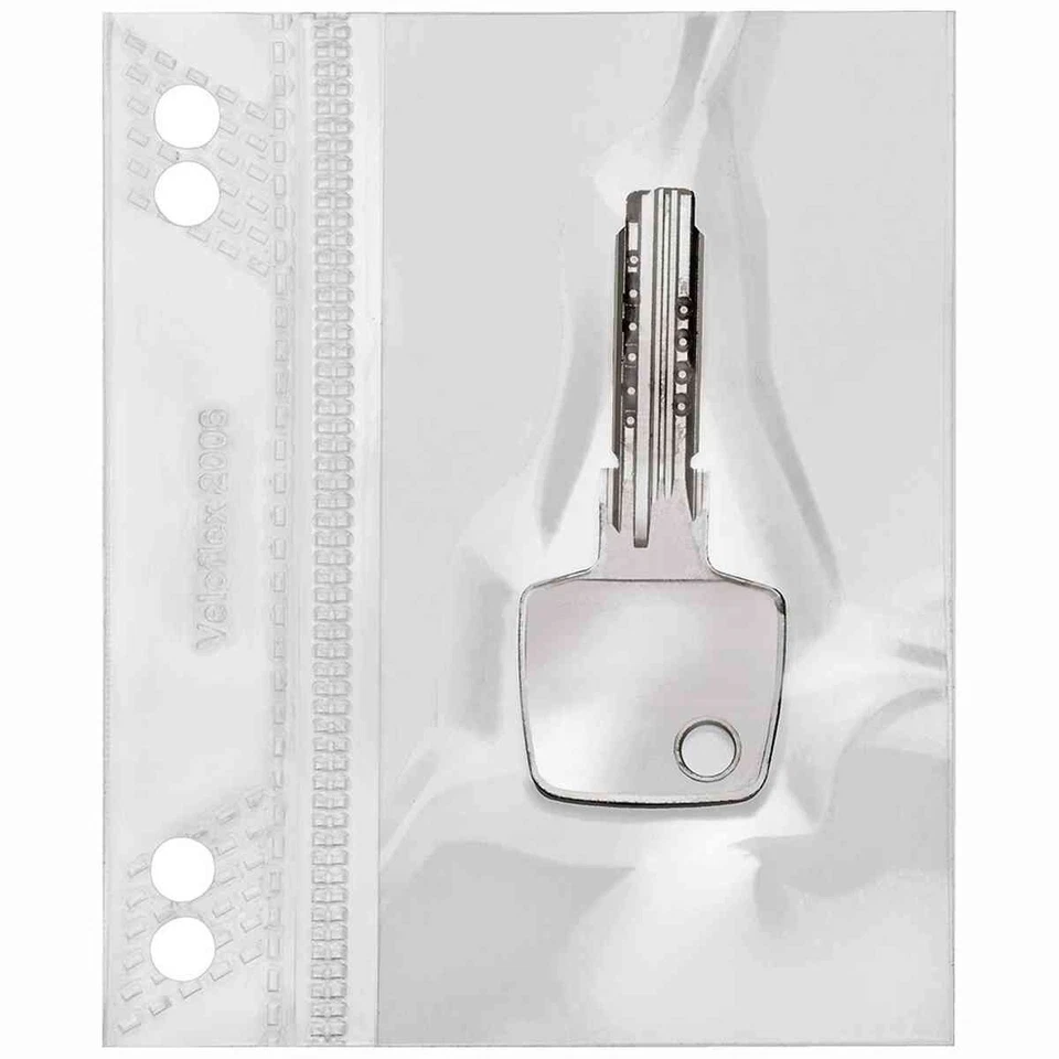 VELOFLEX Heftstreifen Doppelheftfix 2006050 6x10cm transparent selbstklebend 10 - Bild 3 von 3