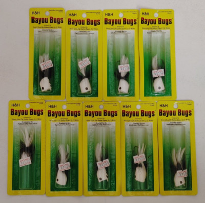 Gaines Minnow Popper Bug Vintage Per Pesca A Mosca, Sughero Fatto A Mano USA, Amo Taglia 2