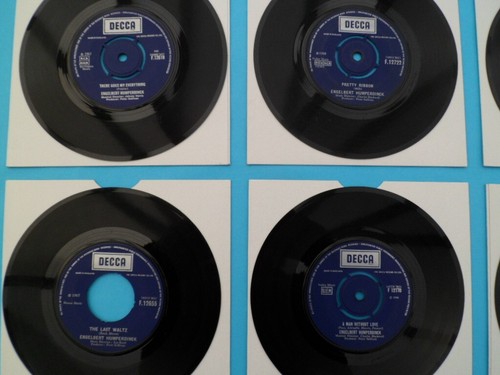 ENGELBERT HUMPERDINCK SINGLES Vinyl Records JOB LOT Pop Rock 7" 45rpm Hit JL183 - Imagen 2 de 5