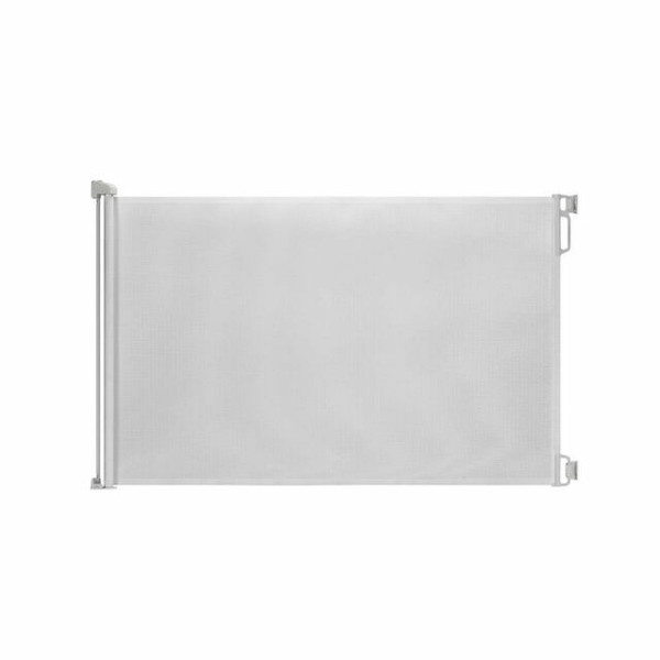 EasyBaby E70115 Products Indoor Outdoor Retractable Baby Gate White