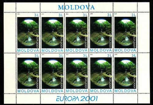 Echte Briefmarken aus Europa