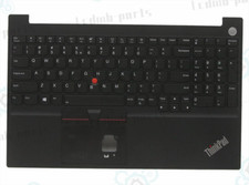 5M11A36347 For Lenovo ThinkPad E15 2 Palmrest Top Cover US Keyboard Black