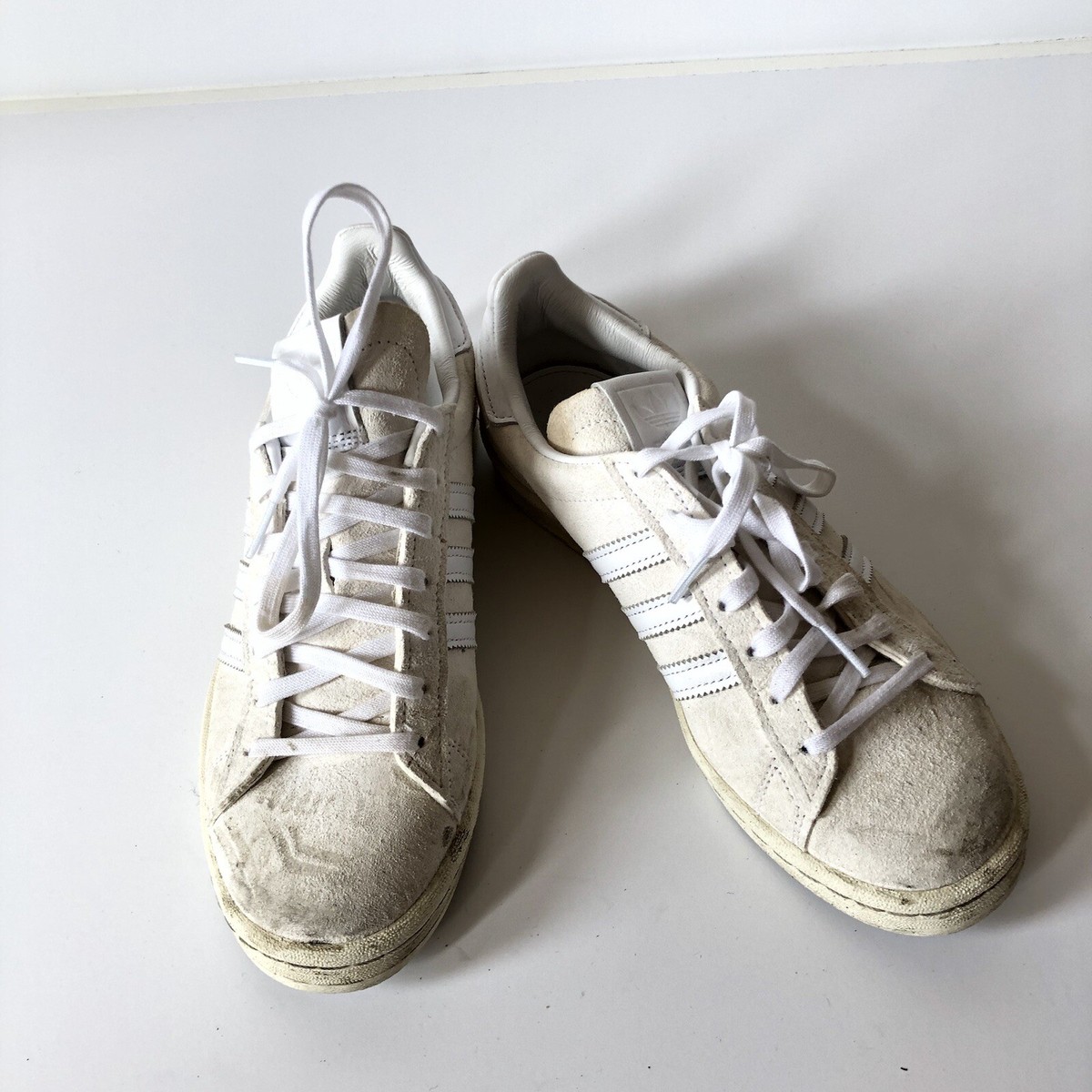 adidas Originals Campus 80's Sneakers White Womens 7 $110 | eBay adidas Originals Campus 80's Sneakers White Womens 7 $110 | eBay