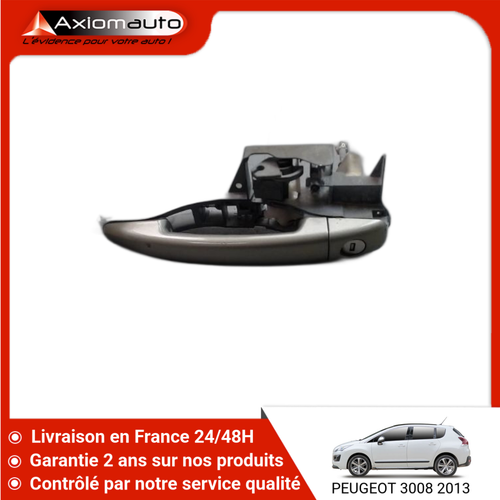Support poignee porte avant gauche PEUGEOT 3008 1 9109A7