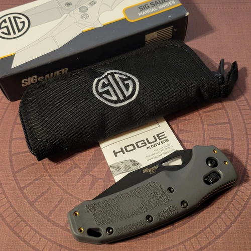 Sig Sauer Knife Made In USA By Hogue SIG36362 K320 Tactical ABLE Lock CPM S30V