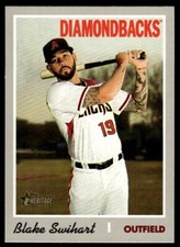 2019 Topps Heritage #640 Blake Swihart Baseball