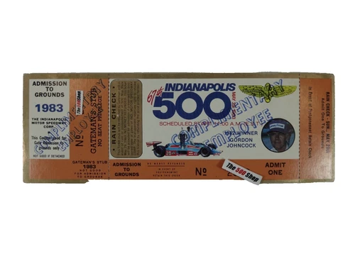 Gordon Johncock Indy Racing Fan Tickets