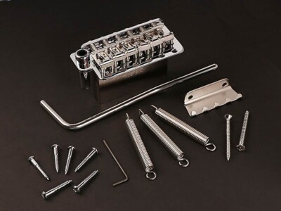 Gotoh 510TS SF2 Vintage Tremolo Block Träger gefräst Stahl 6 Loch 11.2 / 56 mm