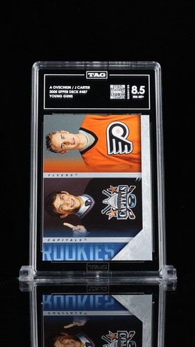 2005-06 Upper Deck Checklist #487 Alexander Ovechkin/Jeff Carter TAG 8. ...