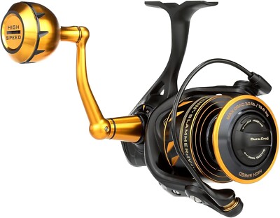 Penn Slammer IV Spinning Reel - SLAIV4500HS (Black/Gold) for