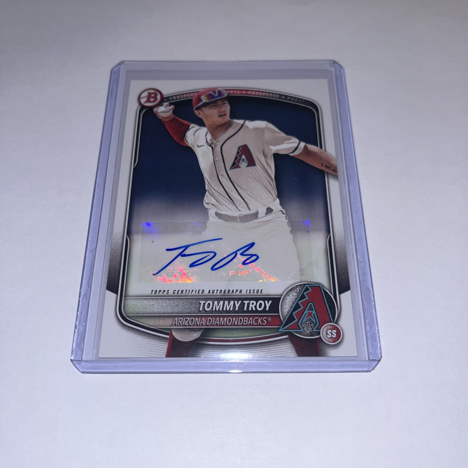 2025 Bowman - Paper Prospect Retail Autographs Tommy Troy #BPA-TT (AU, RC)