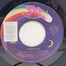 Babyface My Kinda Girl 7" 45rpm M- Vinyl Soul Record 45