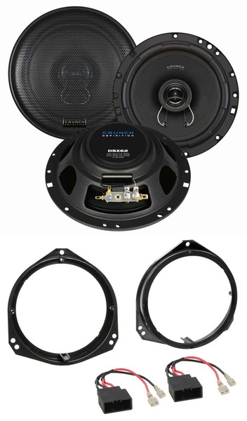 Crunch 2-Wege 16,5Cm 200Watt Lautsprecher FüR BMW X5 1999-2006 FronttüR Auto Box-image