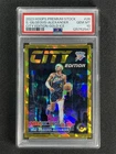 2/10 JSY# 1/1 2023 Hoops Premium Shai Gilgeous-Alexander Gold Ice City PSA 10 MT