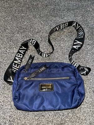 Damen Bimba Y Lola Tasche, blau, Crossbody, Nylon, Reißverschlusstaschen, (G3)