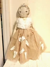 NWT Monique Lhuillier POTTERY BARN KIDS Skylar Designer Doll 18" Ivory Tulle
