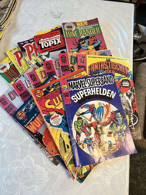 Alte Comics u. a. Marvel, ehapa, Bastei