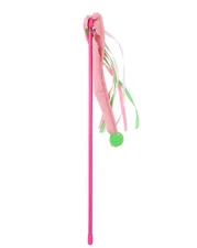 Greenbrier Kennel Club Multi-Tail Cat Teaser Wands, 17.7-in.