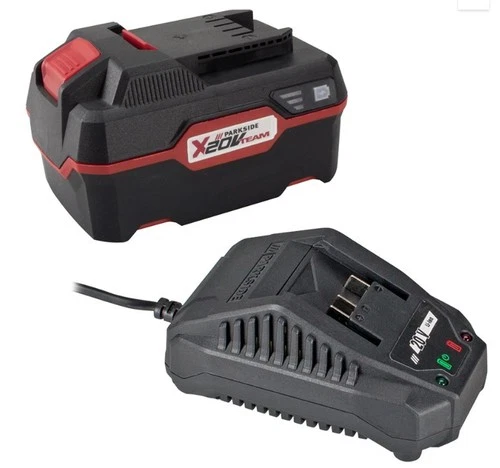 PARKSIDE Ensemble batterie 20V 4Ah + chargeur