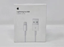 Genuine Apple MD819AM/A Lightning to USB Cable 2M - White