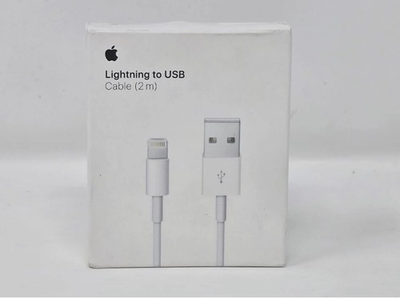 #ad Genuine Apple MD819AM A Lightning to USB Cable 2M White $11.55