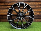 4X R19" 5X112 VW Warmenau Style Black Polished Wheels: Fits For T-Roc, ID3 etc