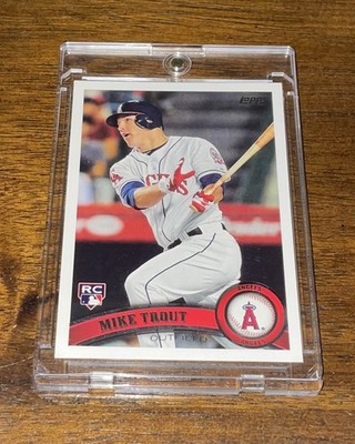  2011 topps Update Series Mike Trout Rookie Los Angeles Angels #US175   MVP 