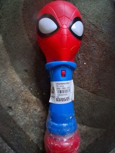 Spiderman Bubble Wand 3aaa Batteries Tested Works