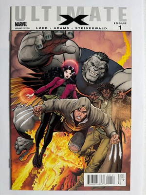 #ad #ad Ultimate X #1 1st App Jimmy Hudson aka Ultimate Wolverine Adams 1:50 Variant NM GBP 19.95