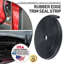 13FT Car Door Rubber Seal Strip with U-Shaped Side Bulb, Car Weather Striping