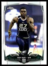 Josh Huff 2014 Topps Chrome #121 Eagles Insert ? Parallel ? SEE SCAN! FREE SHIP