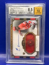 2024 Elly De La Cruz Tier One RC Jumbo Relic Auto Red Foil 1/5 BGS 8.5/10 NMMT+