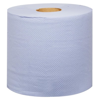 AG Workshop Blue Roll (Pack of 6) 170mm x 150 Metres for Cleaning and ...