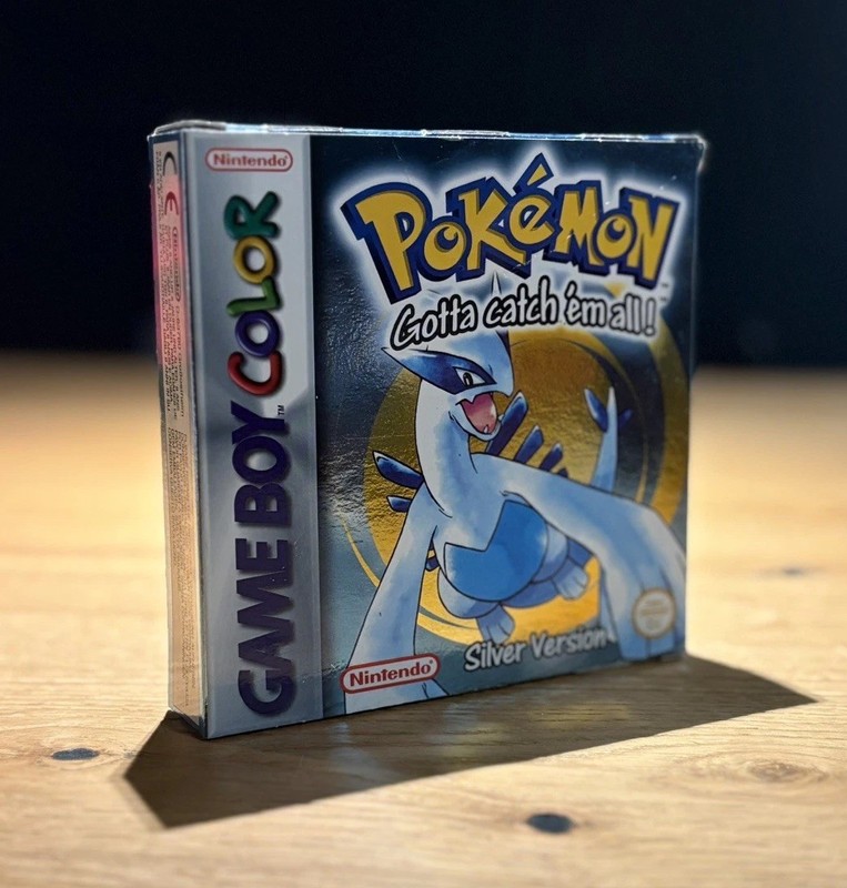 Pokemon Silver Nintendo Game Boy - CIB Complete In Box - PAL - NEW SAVE BATTERY!