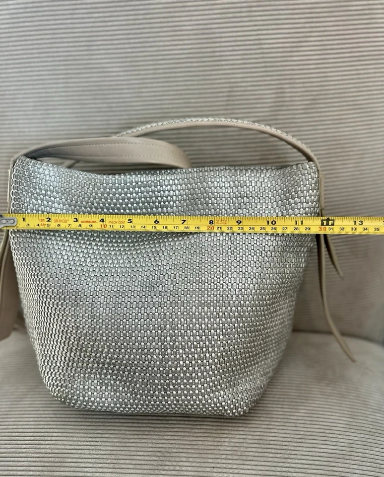 COLE HAAN Bethany Weave Medium Crossbody - color maple sugar Size: 12 X 9 - Image 4 of 4