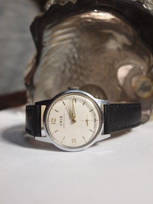 VINTAGE LADIES ORIS SUB-SECOND ANTI-SHOCK WIND UP WATCH - SWISS MADE