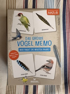 Das große Vogel Memo - Wer findet die meisten Paare?