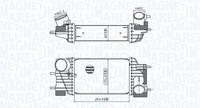 Magneti Marelli LadeluftküHler 351319205820 Passend FüR Nissan
