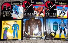 Kenner Batman: The Animated Series 6-Figure MOC Lot Joker Bane Croc