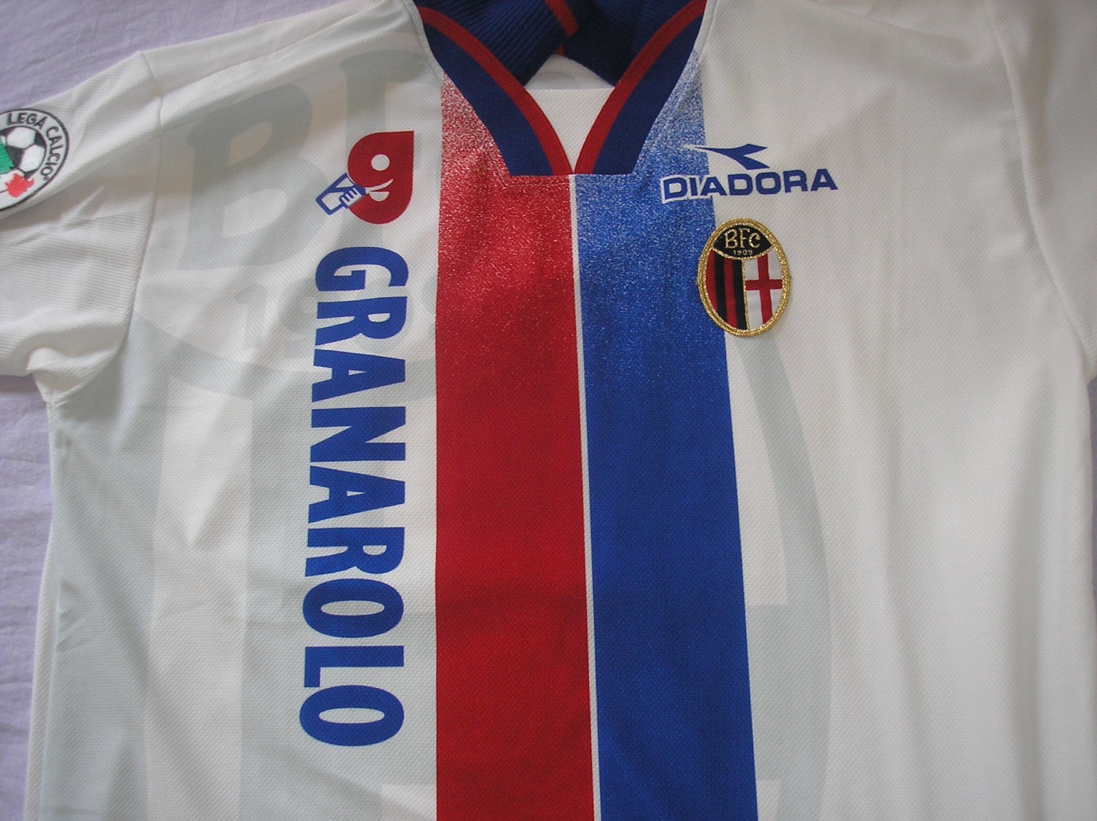 MAGLIA BOLOGNA 1997 1998 DIADORA - ROBERTO BAGGIO 10 - MATCH WORN BRESCIA INTER