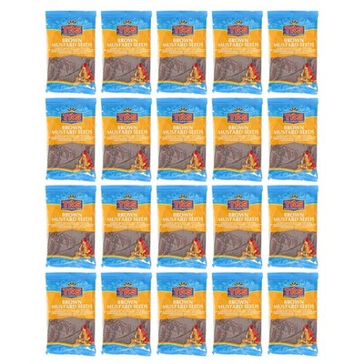 20x100g TRS braune Senfsamen brown mustard seeds senfkörner senf Senf Samen