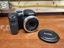 Tested Kodak PIXPRO AZ252 Digital Camera Black w/ Lens Cap