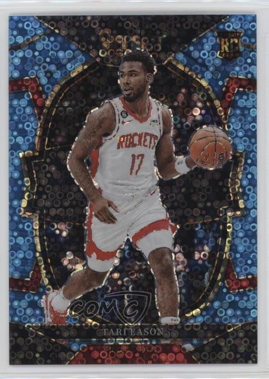 2022-23 Panini Select Concourse Light Blue Disco Prizm 16/99 Tari Eason #82 0g4t