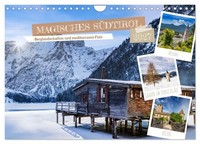 "Calendar 2027 · US Version · Magical South Tyrol (Wall Calendar 2027 12\" × 8\" La"