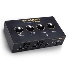 M-AUDIO M-Track Duo HD Audio Interface 24bit 192kHz Interface, Black