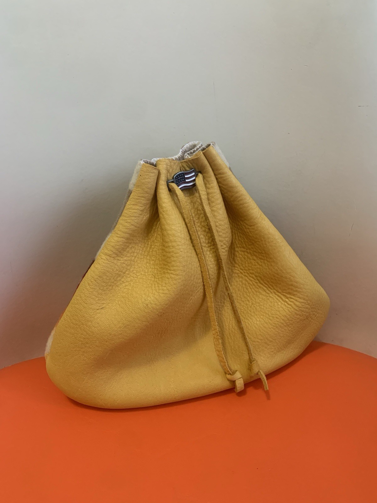 Buckskin & Pendleton Wool Drawstring Pouch - image 1