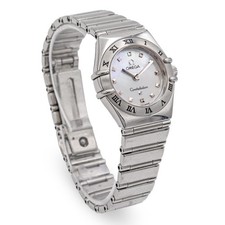 Omega Constellation My Choice Stainless Steel MOP Dial Quartz Women's Watch 3