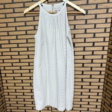 Banana Republic Tan Eyelet Dress Size 6